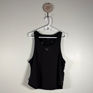 Puma Women's Sleek Black Tank Top